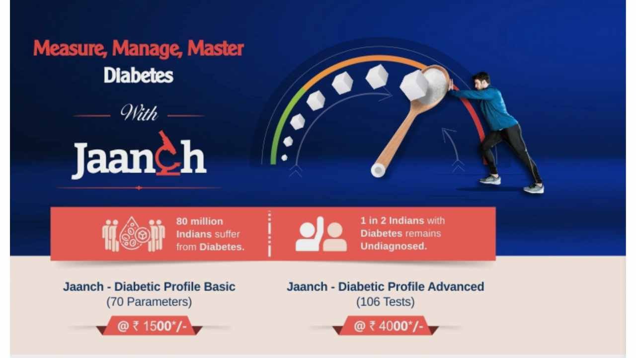 JAANCH - DIABETIC PROFILE ADVANCED & BASIC